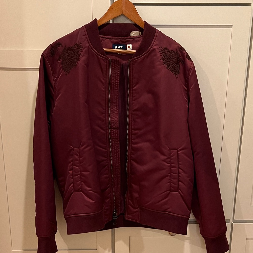Men’s Levi’s Made & Crafted Satin Bomber Jacket Type 3 jacket/44 size/Large